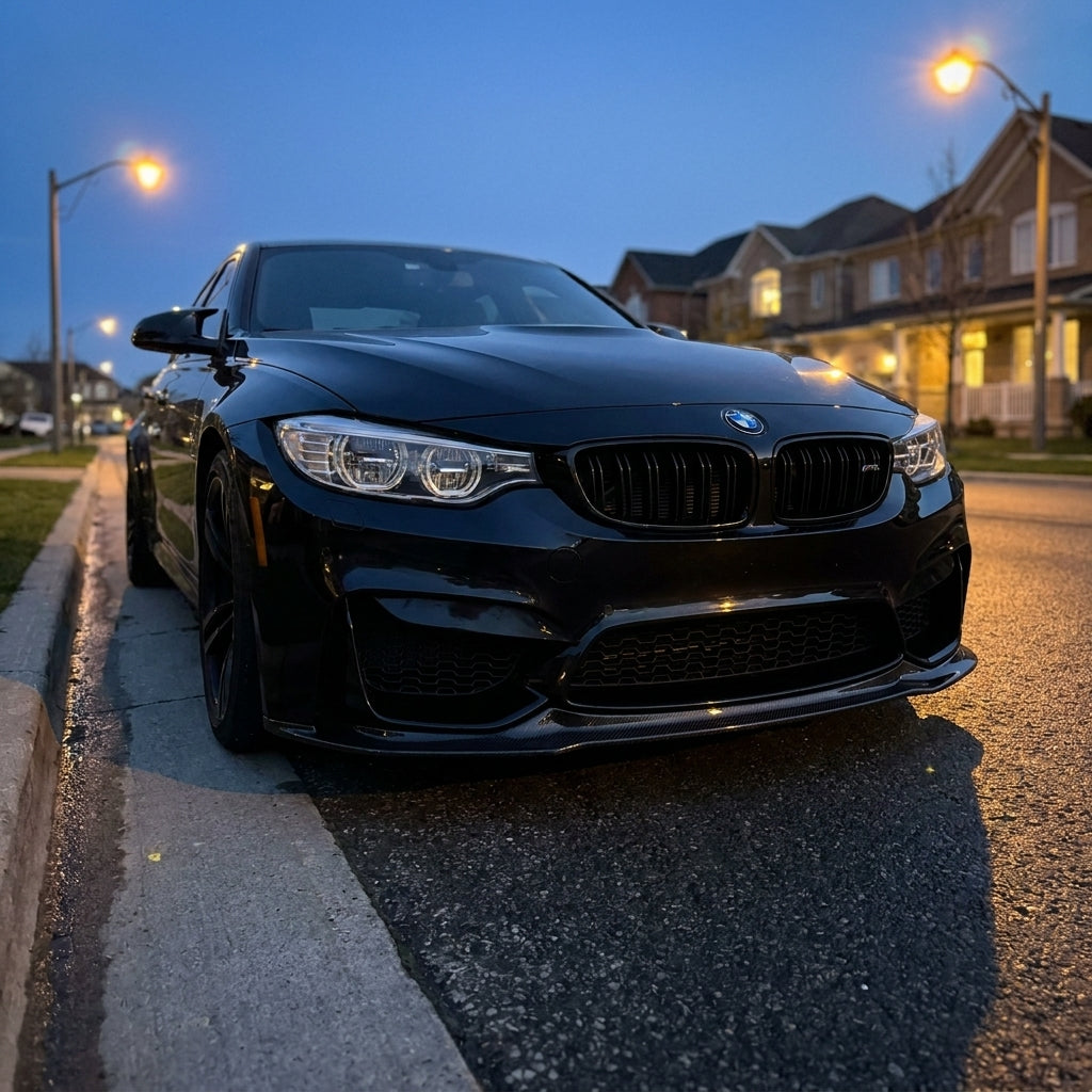 BMW F80 M3 / F82 M4 Dry Carbon Fiber Front Lip / Splitter