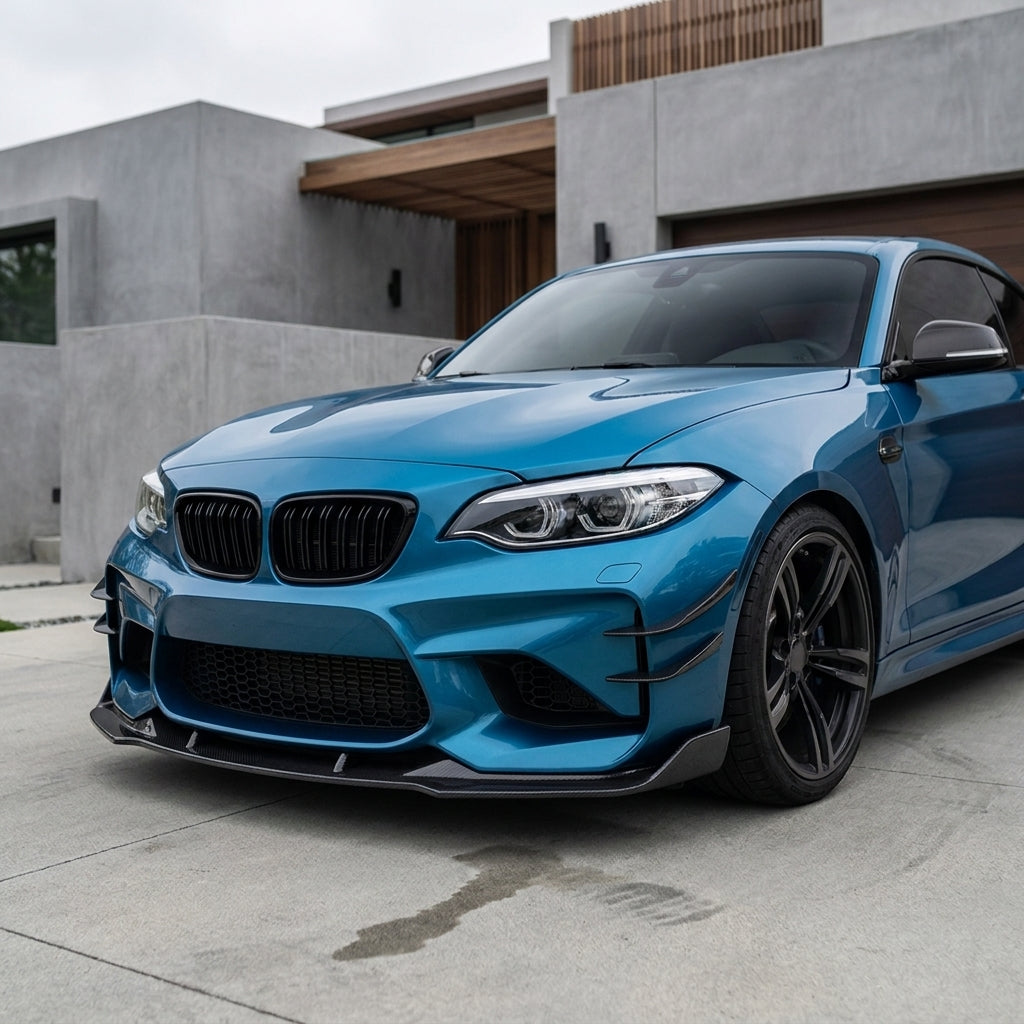 bmw f87 carbon fiber front lip
