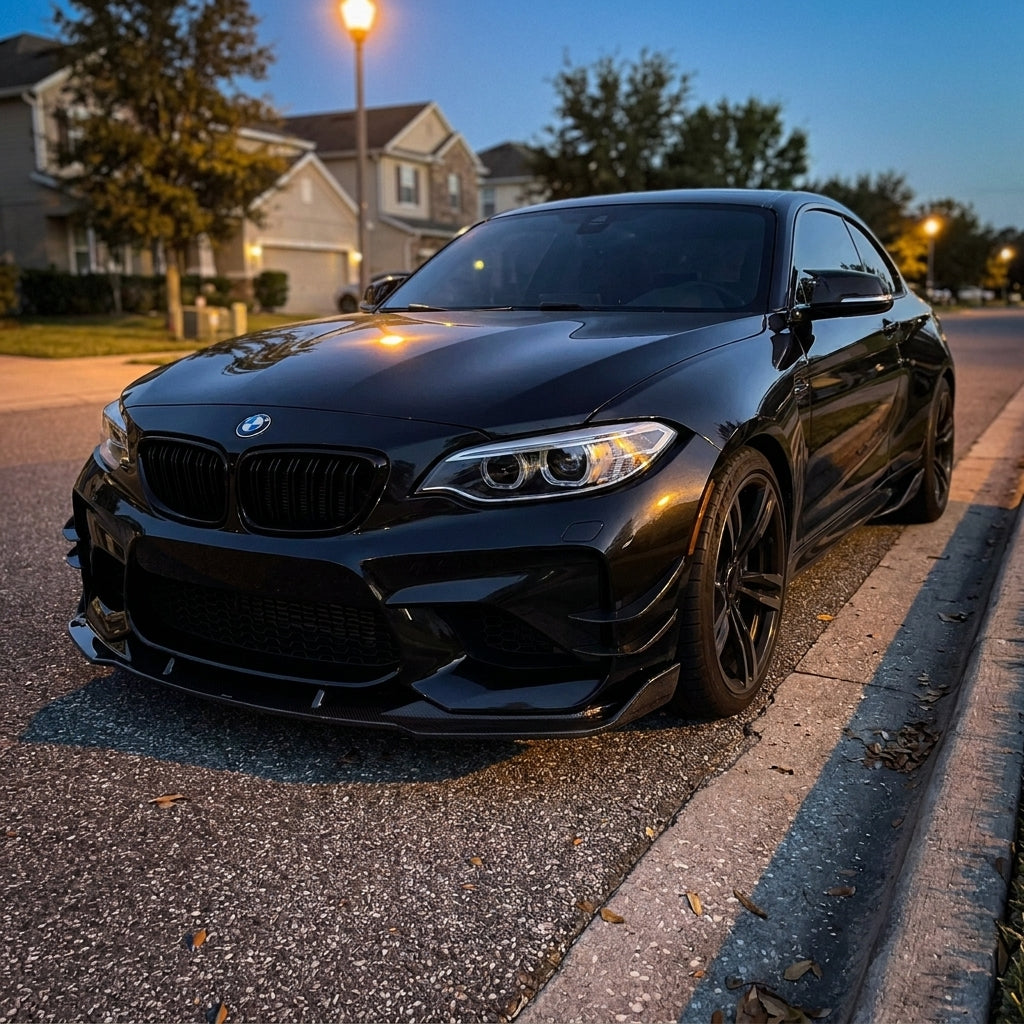 BMW F87 M2 Carbon Fiber Front Lip / Splitter