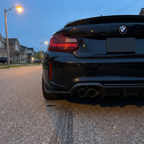 BMW F87 M2 Carbon Fiber Rear Diffuser