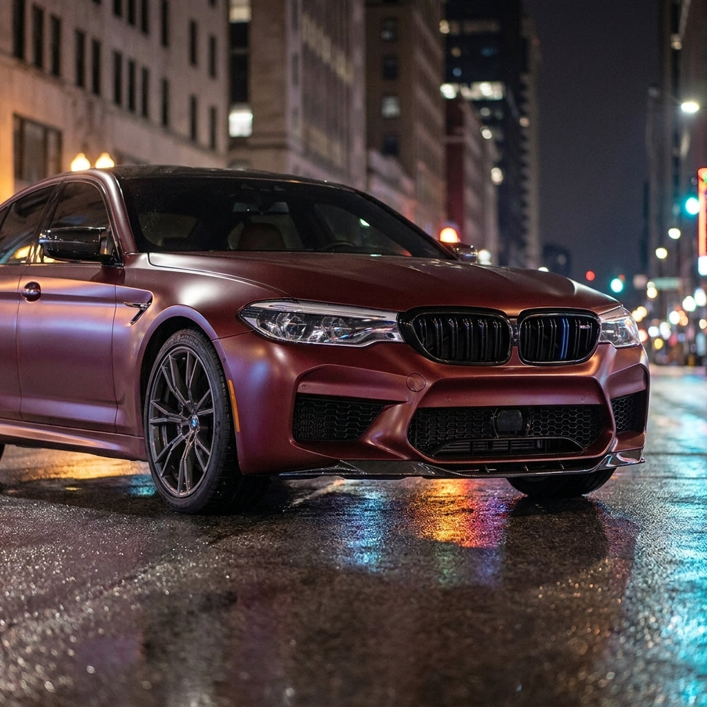 bmw f90 carbon fiber front lip
