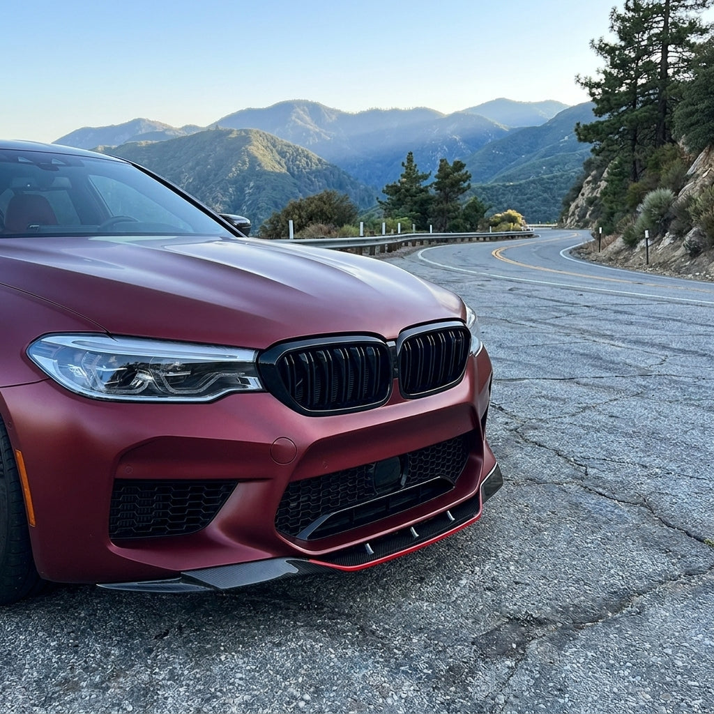 BMW F90 M5 Carbon Fiber Front Lip / Splitter