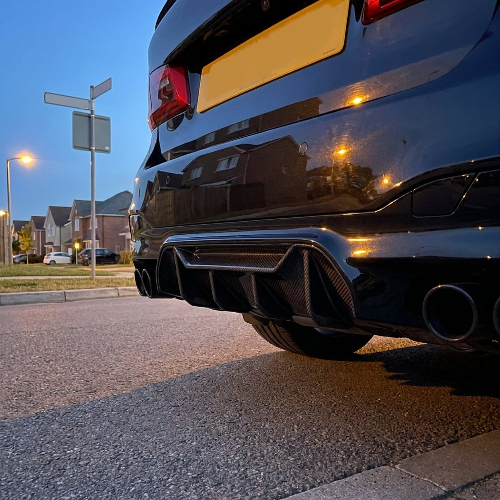 BMW F90 M5 Carbon Fiber Rear Diffuser