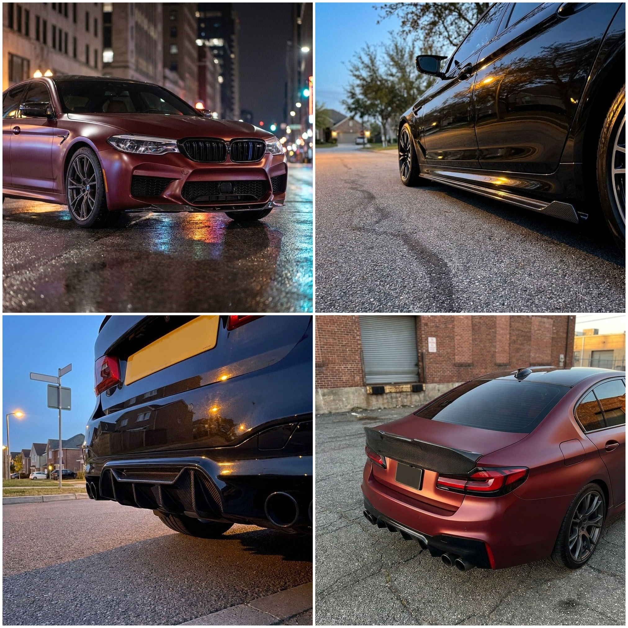 BMW F90 M5 complete carbon fiber body kit