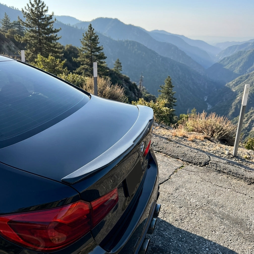 BMW G80 M3 Carbon Fiber Trunk Spoiler — PSM Style