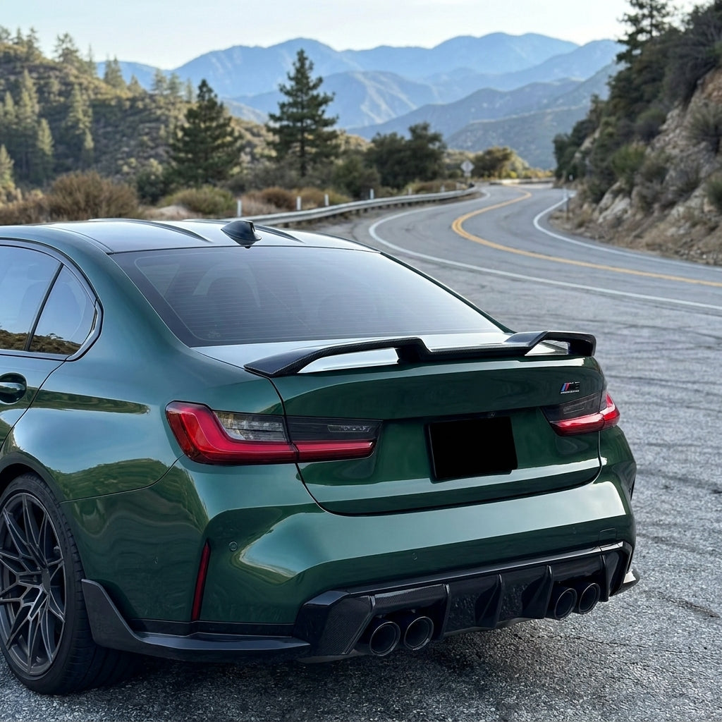 BMW G80 M3 Dry Carbon Fiber Trunk Spoiler