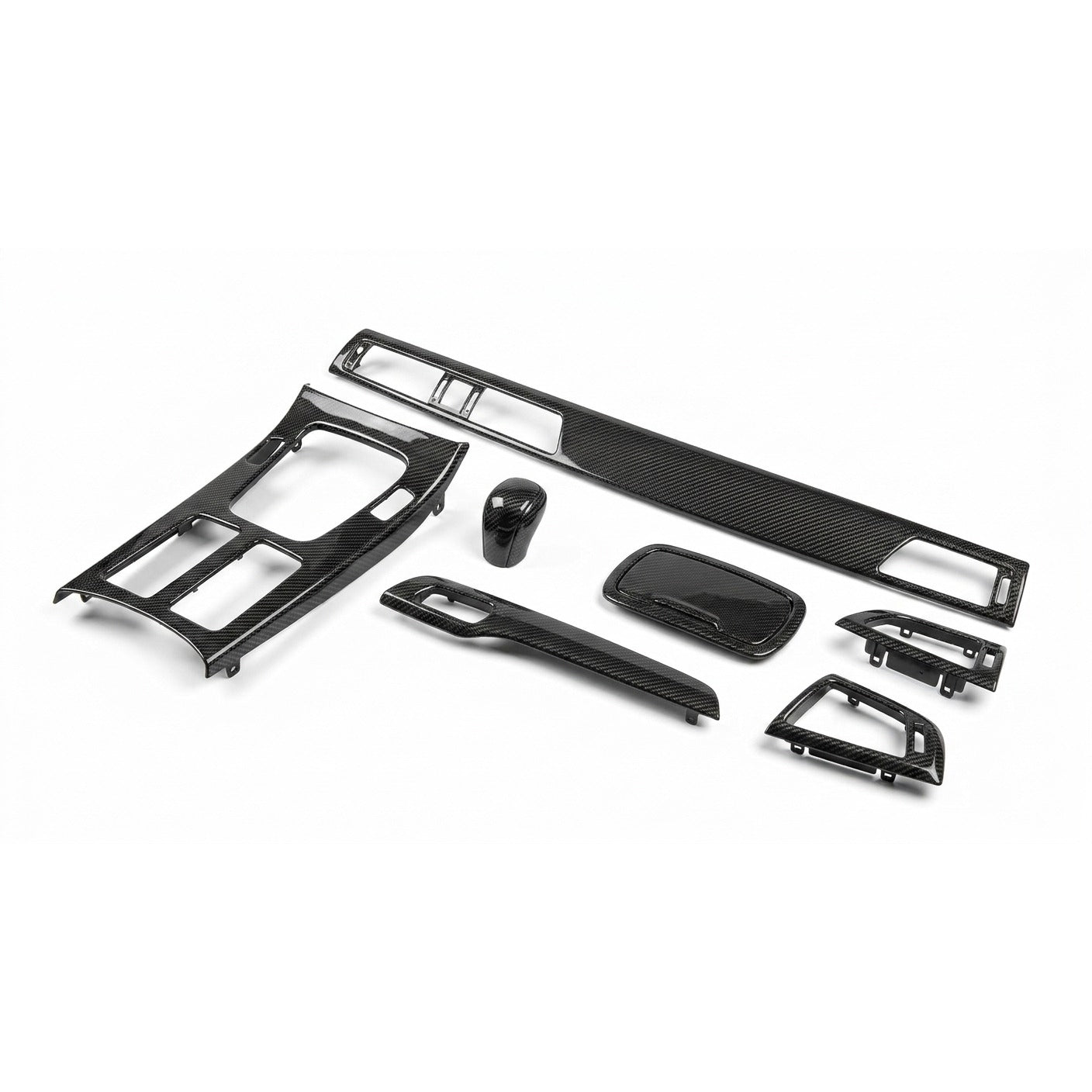 BMW G80 M3 / G82 M4 Dry Carbon Fiber Dashboard Trim Set