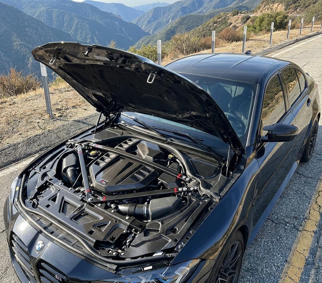BMW G80 M3 / G82 M4 Dry Carbon Fiber Engine Bay Kit