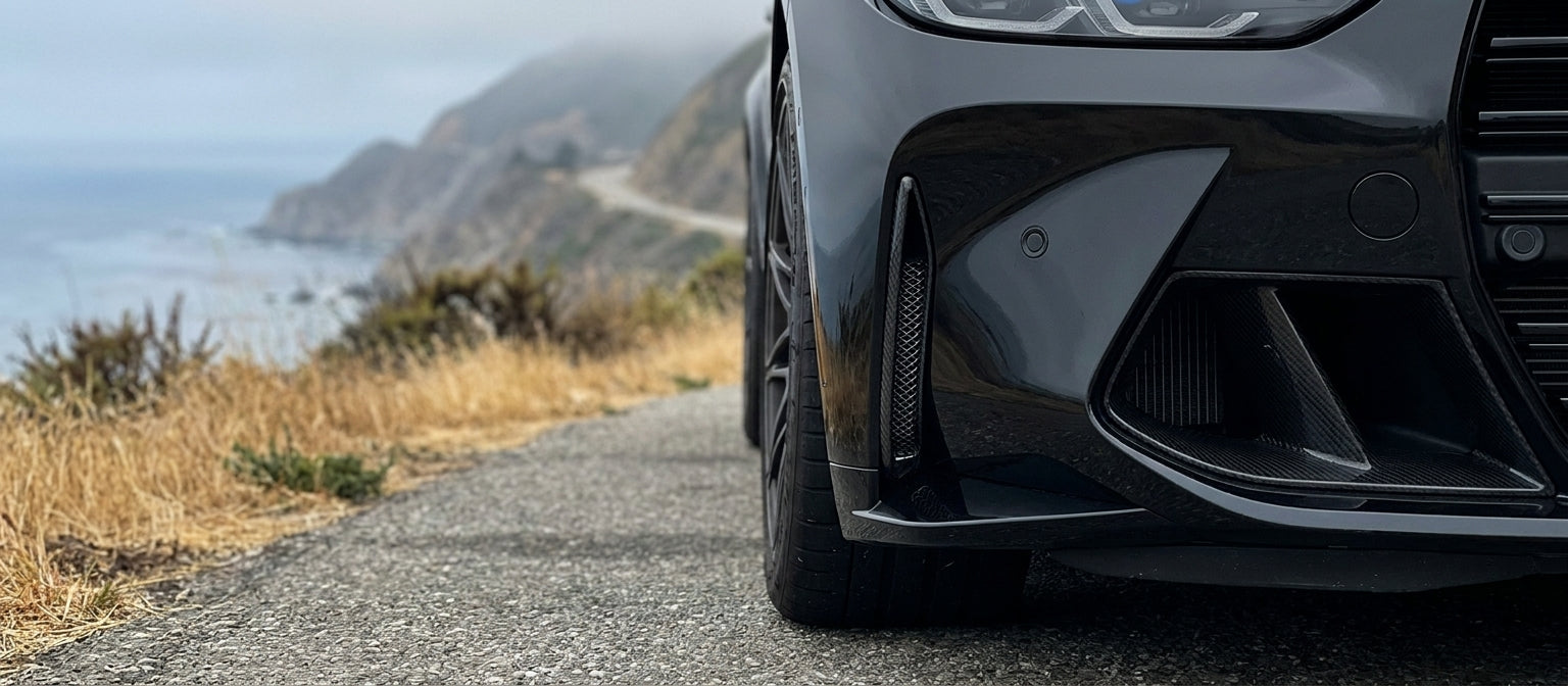 bmw g80 g82 carbon fiber front air ducts
