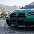 BMW G80 M3 / G82 M4 Dry Carbon Fiber Kidney Grille — V Style