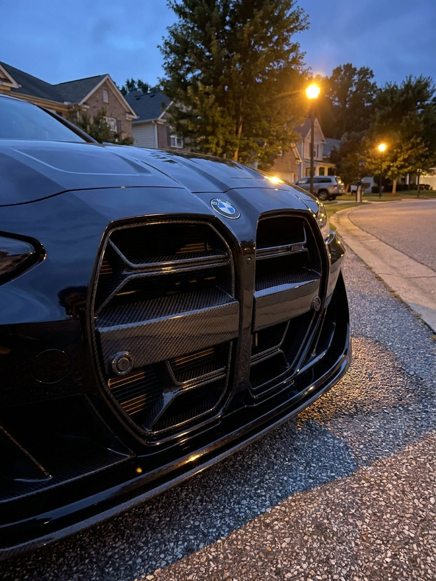 BMW G80 M3 / G82 M4 Dry Carbon Fiber Kidney Grille