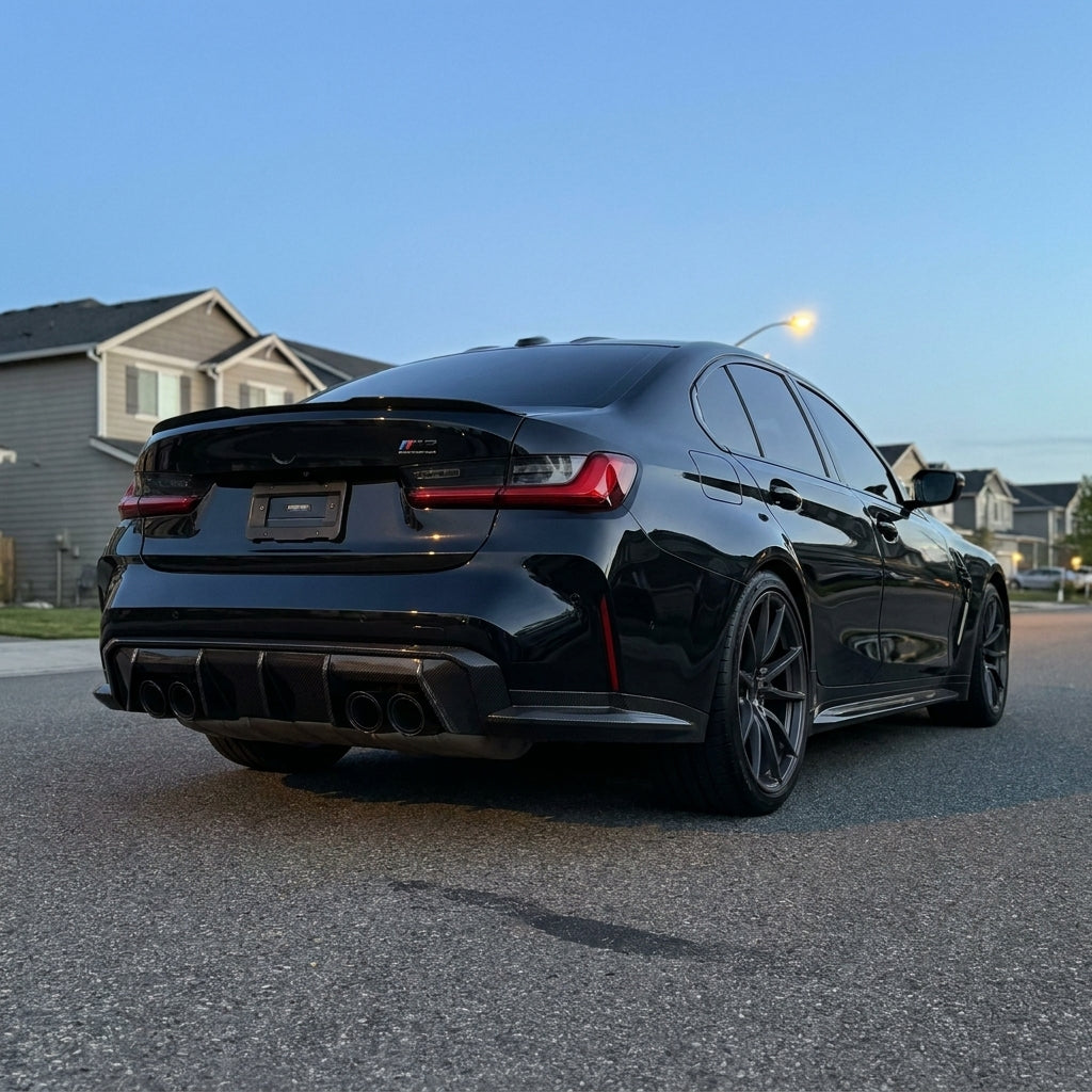 BMW G80 M3 / G82 M4 Carbon Fiber Rear Diffuser