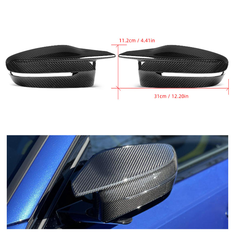 bmw g80 g82 g87 carbon fiber mirror caps