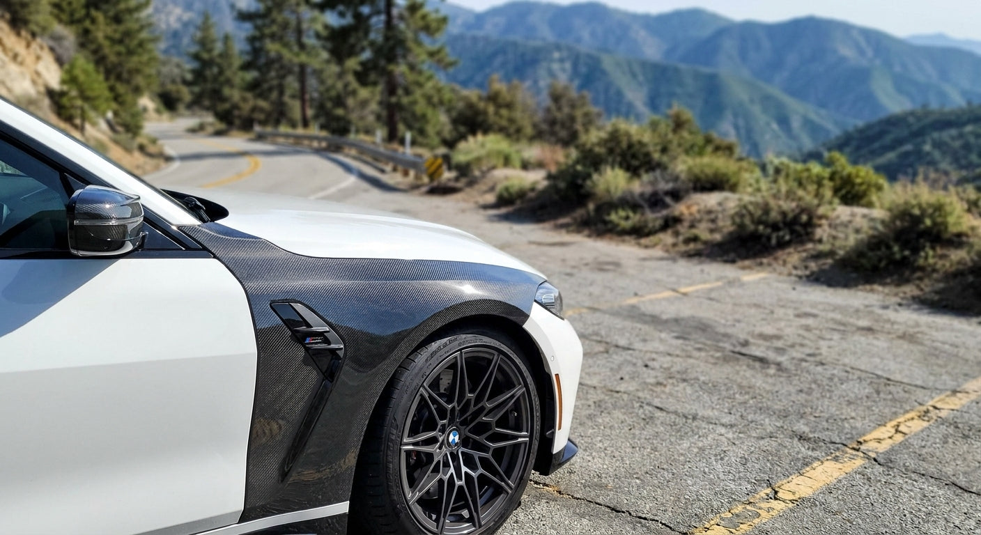 BMW G82 M4 Dry Carbon Fiber Vented Front Fenders