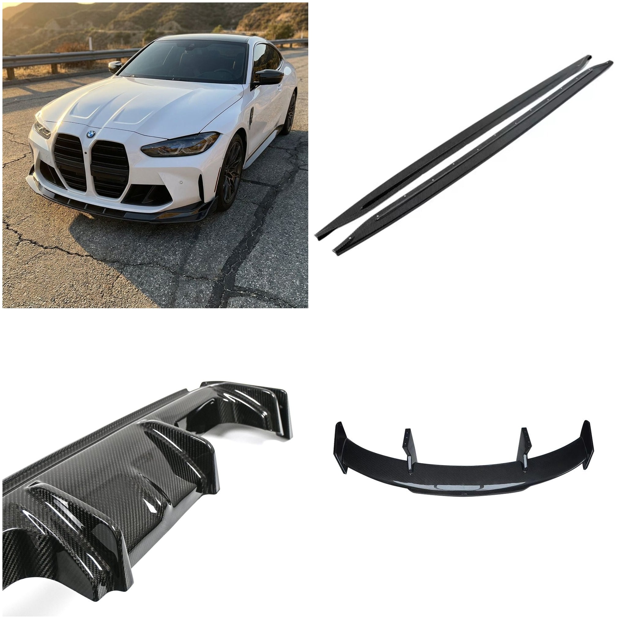 BMW G82 M4 complete carbon fiber body kit