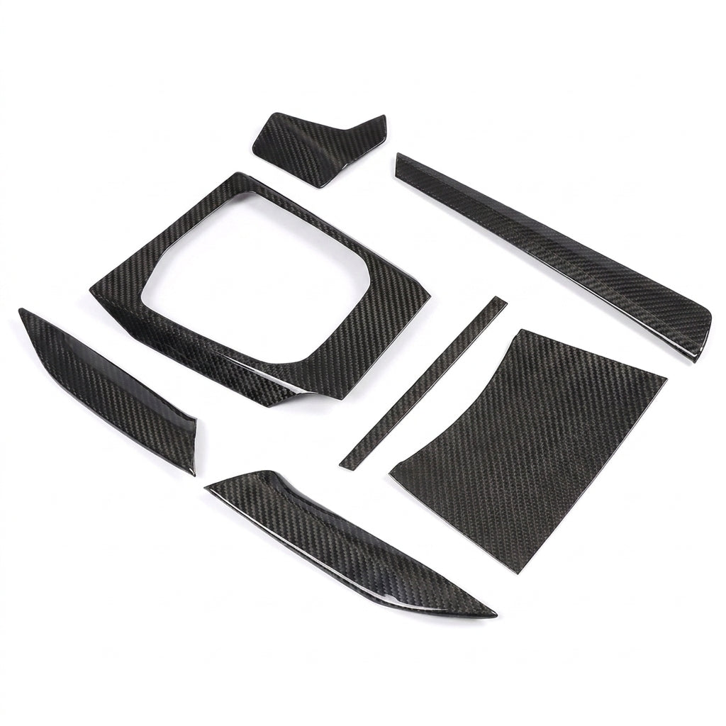 BMW G87 M2 Dry Carbon Fiber Center Console Trim