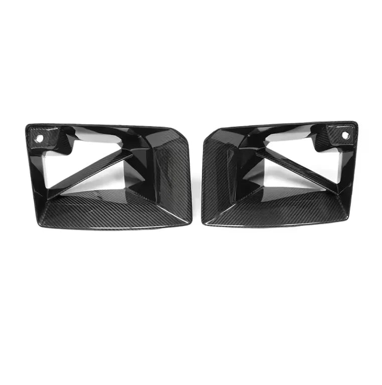 bmw g87 carbon fiber front air ducts mp style