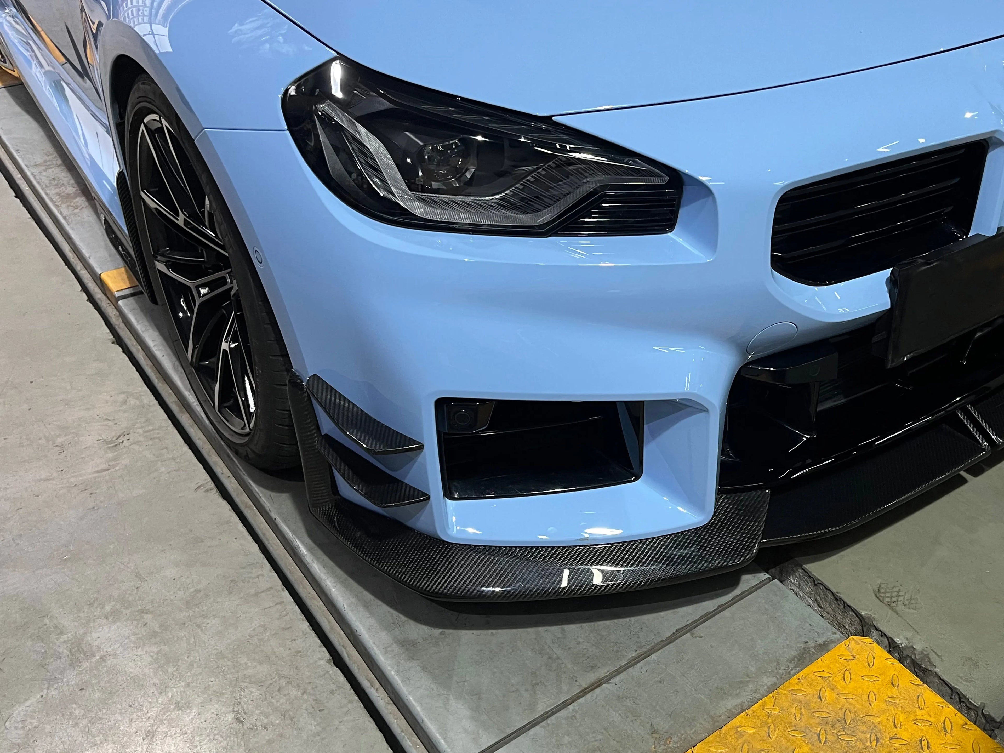 bmw g87 carbon fiber front canards