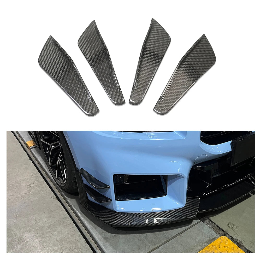 bmw g87 carbon fiber front canards
