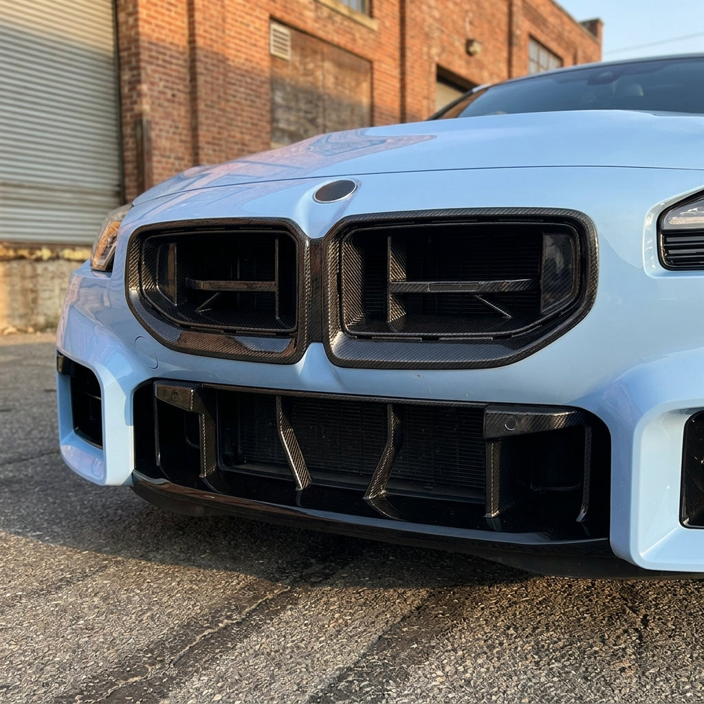 bmw g87 carbon fiber kidney grille