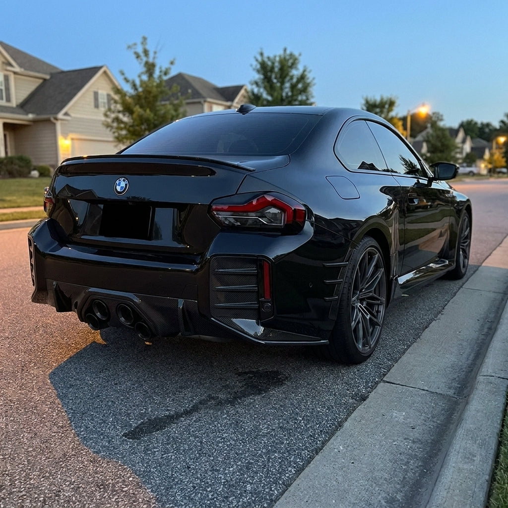 BMW G87 M2 Carbon Fiber Rear Diffuser