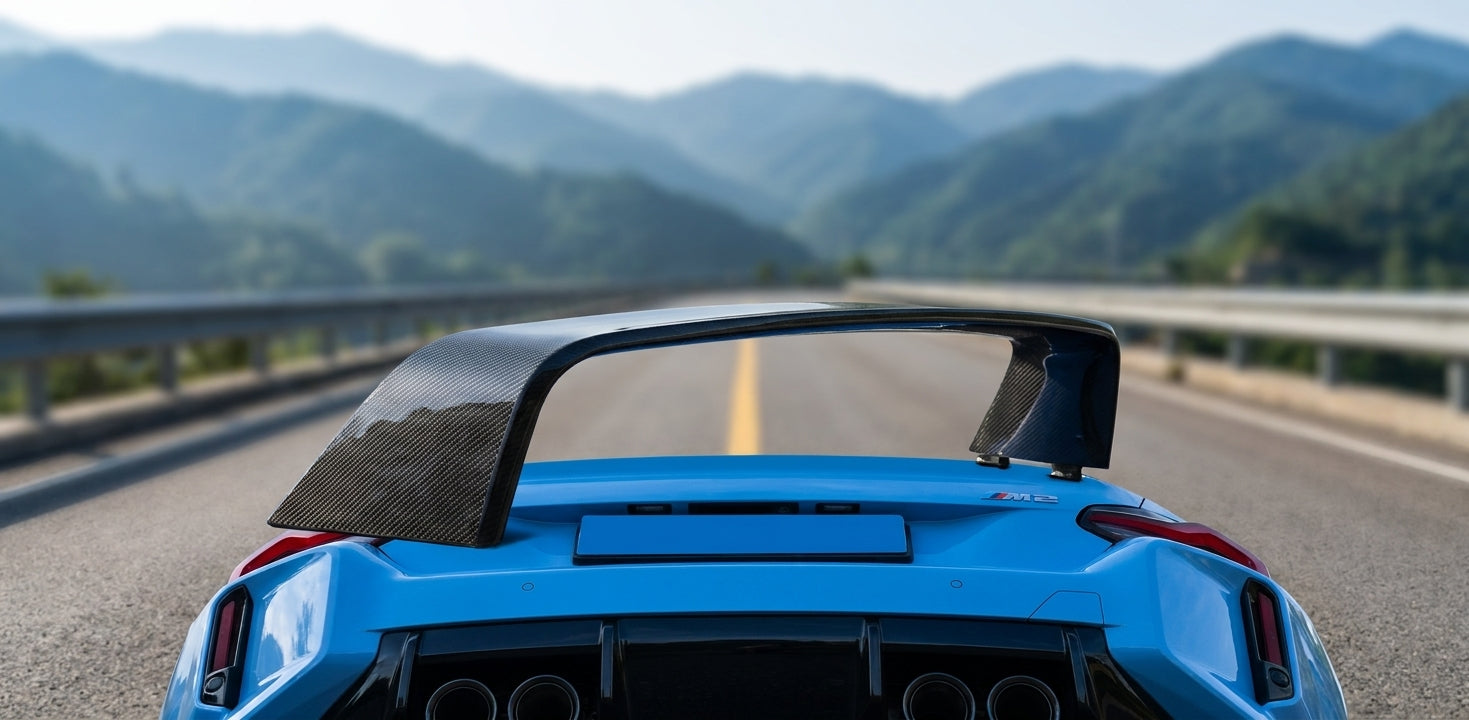BMW G87 M2 Carbon Fiber Trunk Spoiler