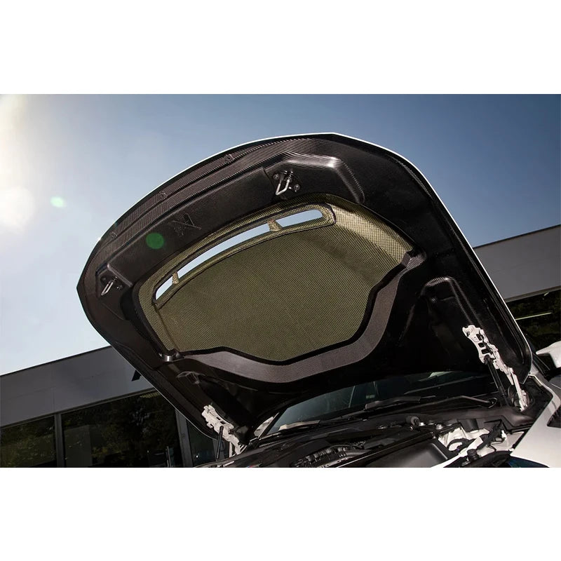 bmw g87 carbon fiber vented hood n style