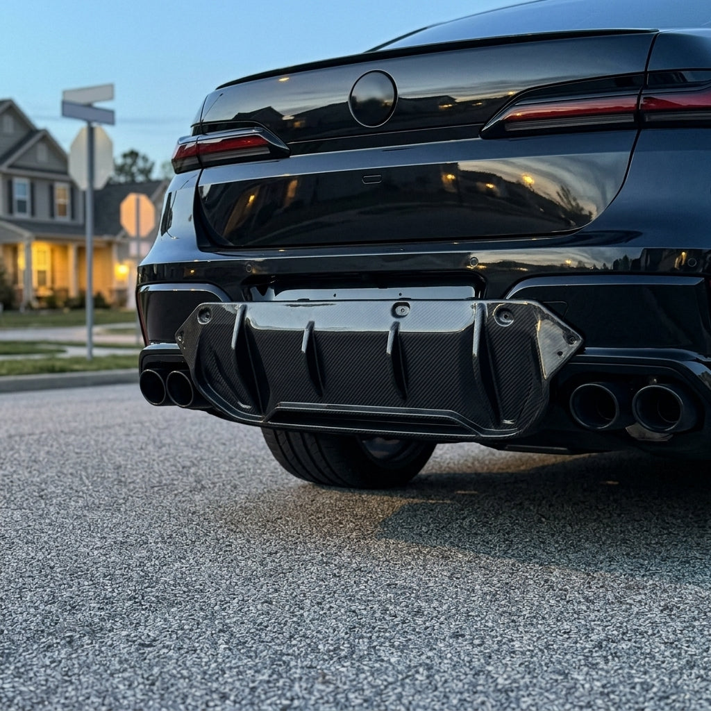 BMW G90 M5 Carbon Fiber Rear Diffuser
